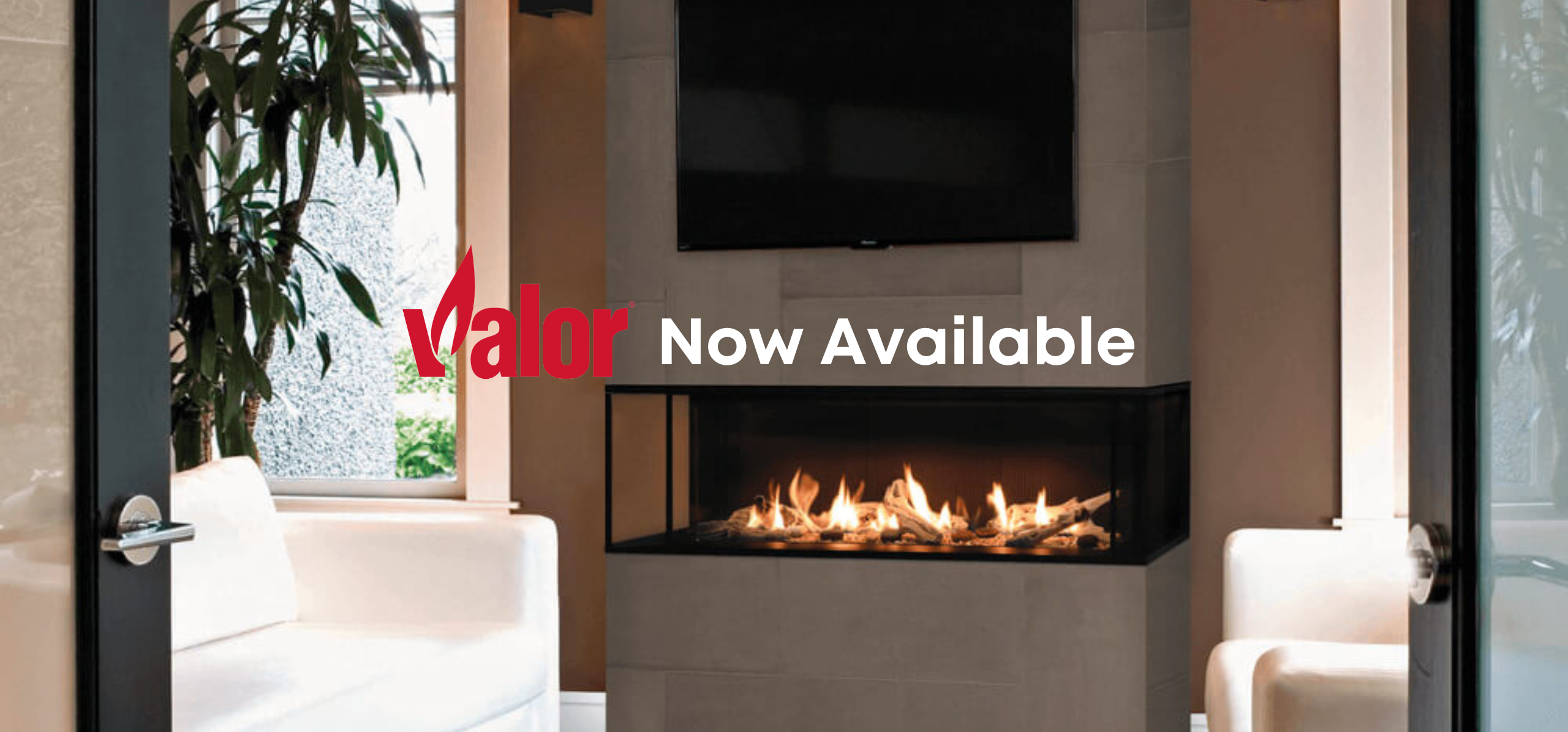 Valor Fireplaces now available at Vaglio